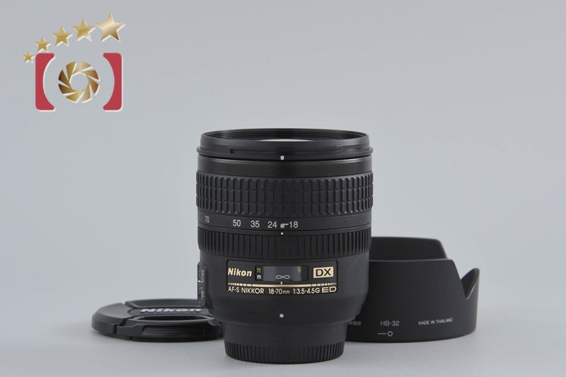 Nikon AF-S DX NIKKOR 18-70mm f/3.5-4.5 G ED [Excellent]