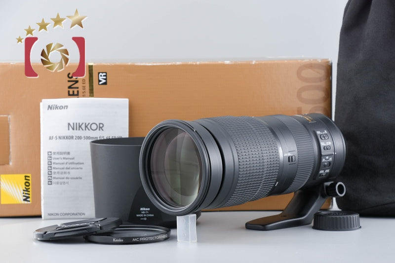 Nikon AF-S NIKKOR 200-500mm f/5.6 E ED VR w/ Box