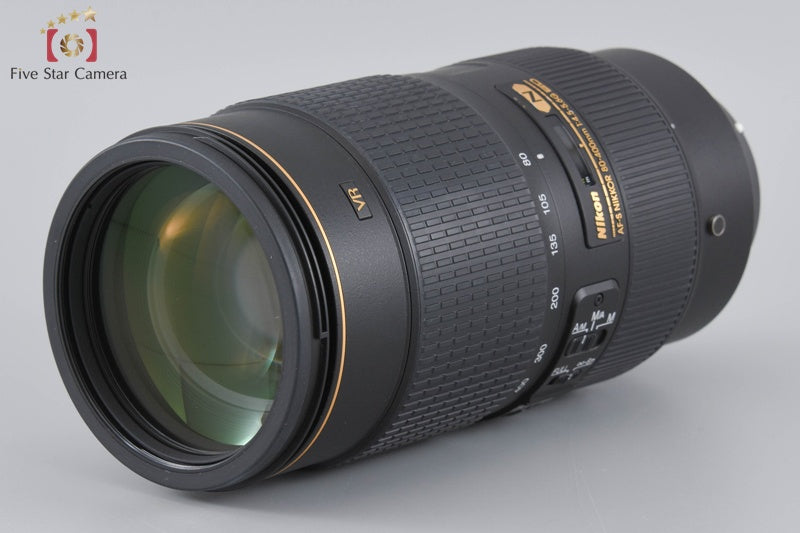 Nikon AF-S NIKKOR 80-400mm f/4.5-5.6 G ED VR w/ Box [Near Mint]
