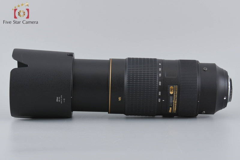 Nikon AF-S NIKKOR 80-400mm f/4.5-5.6 G ED VR w/ Box [Near Mint]