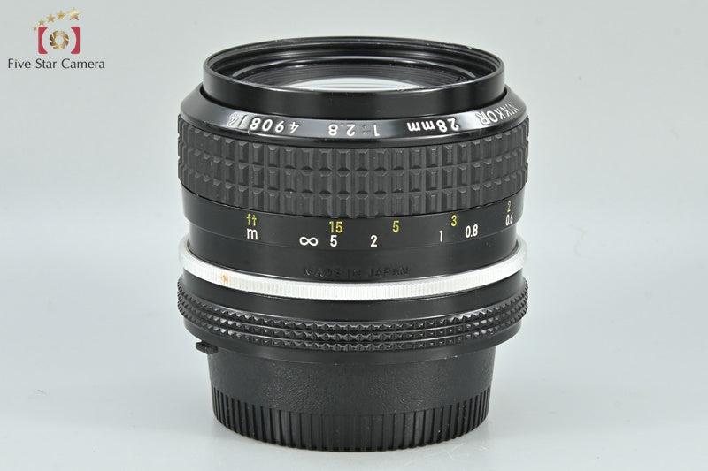 Nikon Ai NIKKOR 28mm f/2.8 [Excellent]
