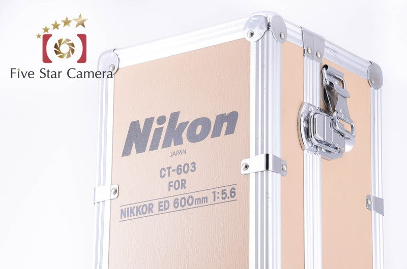 Nikon Ai-S NIKKOR ED 600mm f/5.6 IF w/ Case [Very Good]