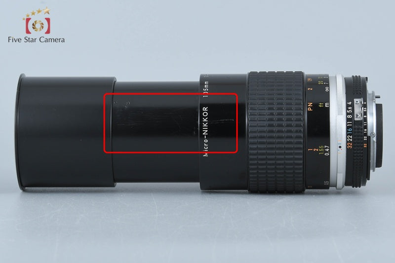 Nikon Ai-S Micro-NIKKOR 105mm f/4