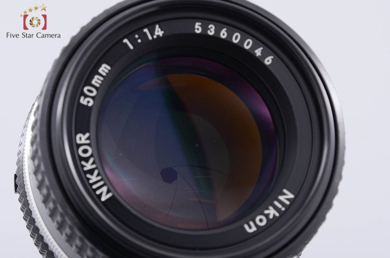Nikon Ai-S NIKKOR 50mm f/1.4 "D" [Very Good]