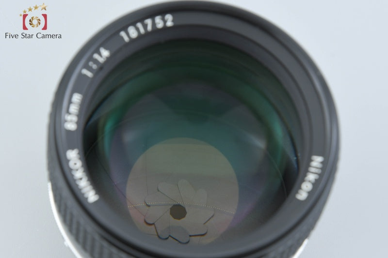 Nikon Ai-S NIKKOR 85mm f/1.4 [Very Good]
