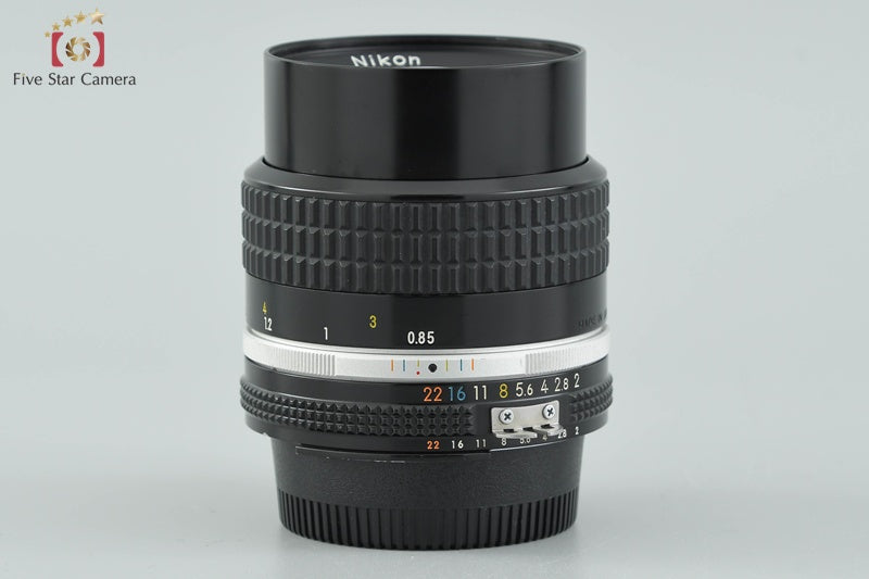 Nikon Ai-S NIKKOR 85mm f/2 [Very Good]