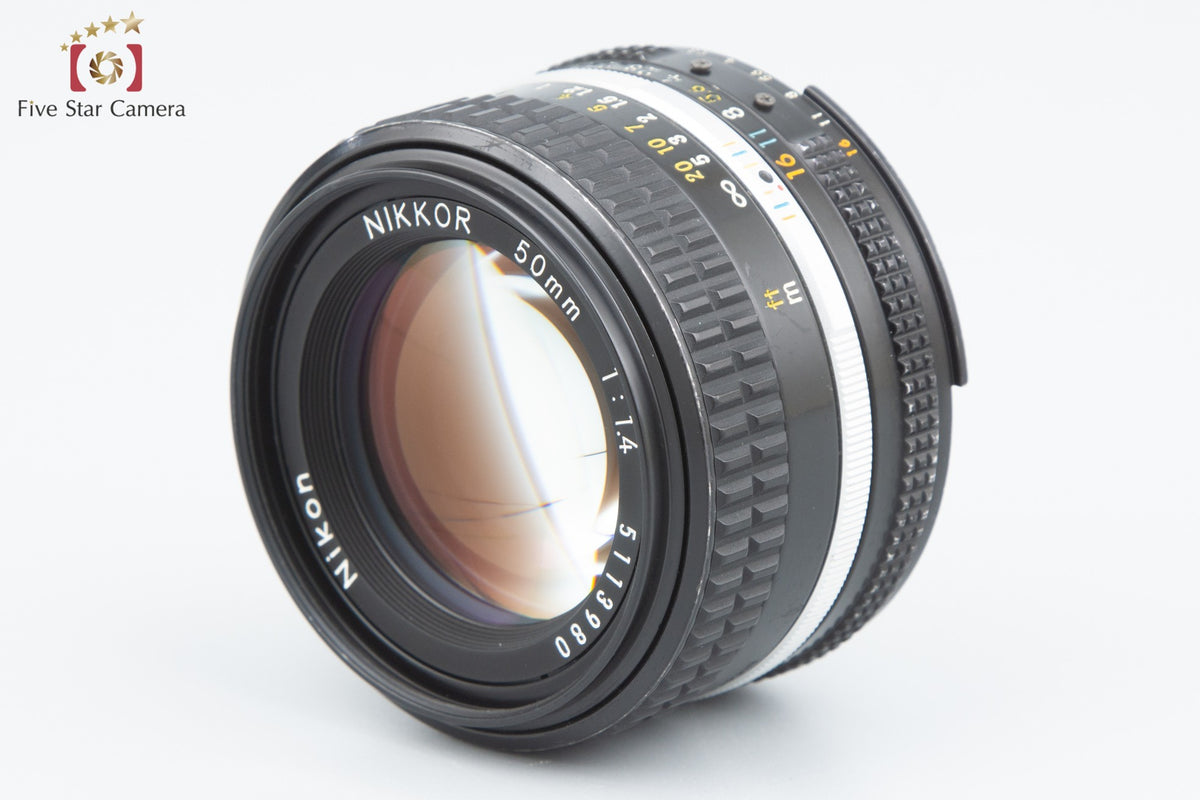 Very Good!! Nikon Ai-S NIKKOR 50mm f/1.4