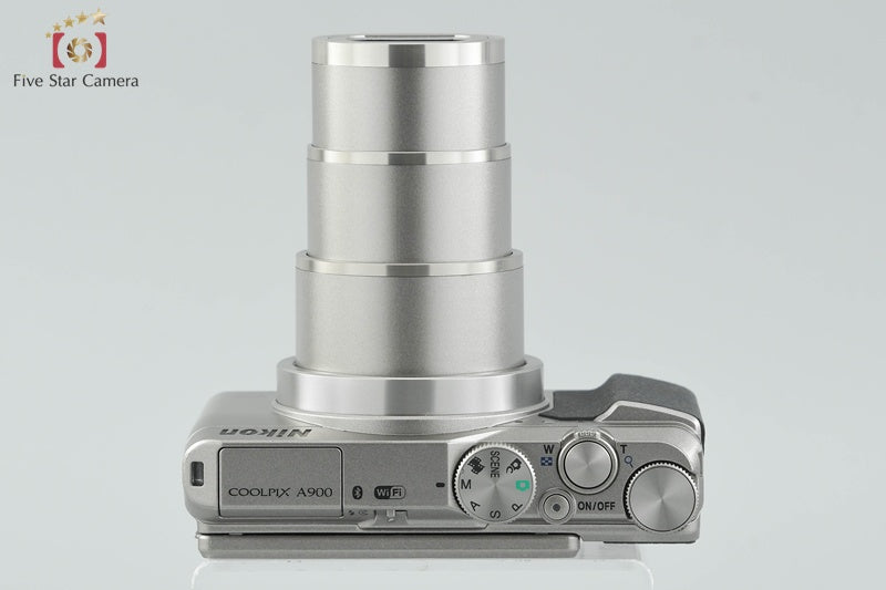 Nikon COOLPIX A900 Silver 20.2 MP Digital Camera [Very Good]