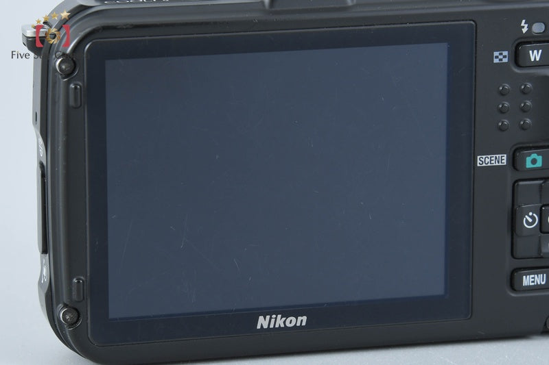 Nikon COOLPIX AW100 Forest Camouflage 16.0 MP Digital Camera w/ Box [Very Good]