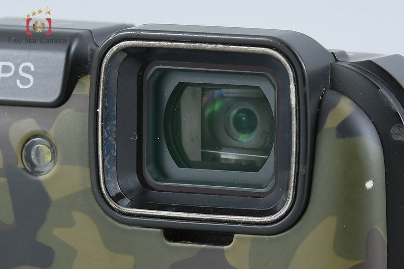 Nikon COOLPIX AW100 Forest Camouflage 16.0 MP Digital Camera w/ Box [Very Good]