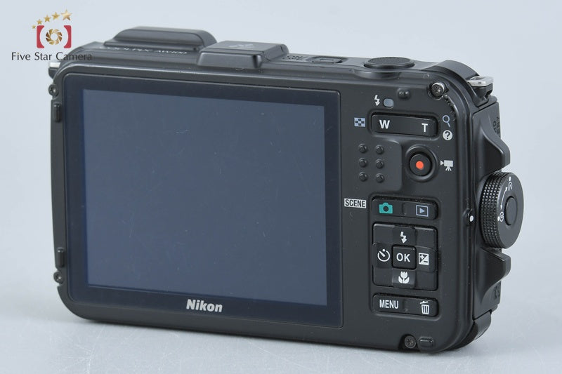 Nikon COOLPIX AW100 Forest Camouflage 16.0 MP Digital Camera w/ Box [Very Good]