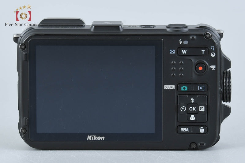 Nikon COOLPIX AW100 Forest Camouflage 16.0 MP Digital Camera w/ Box [Very Good]