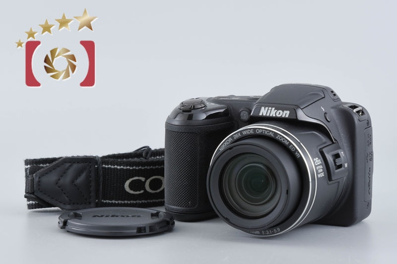 Nikon COOLPIX L810 Black 16.1 MP Digital Camera [Very Good]