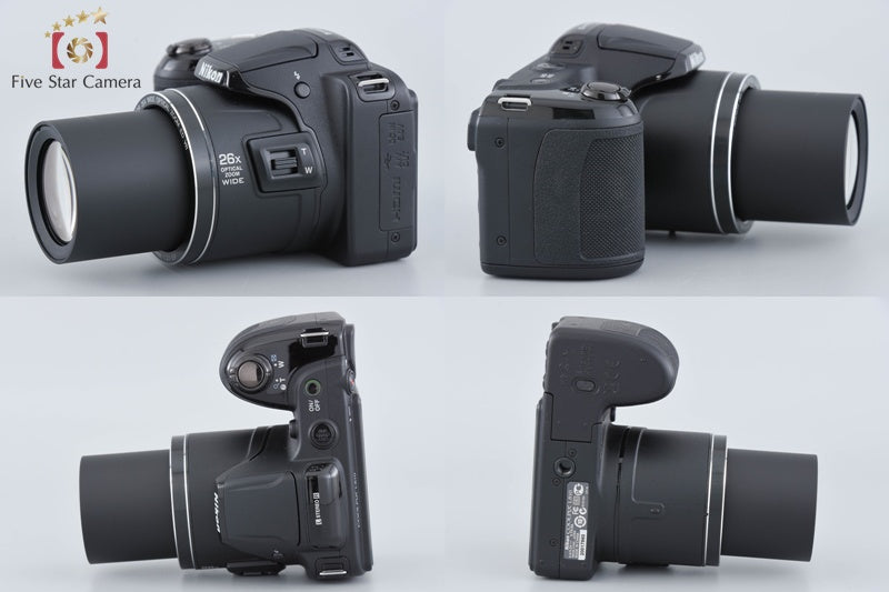 Nikon COOLPIX L810 Black 16.1 MP Digital Camera [Very Good]
