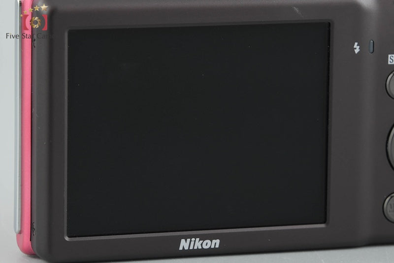 Nikon COOLPIX S3300 Strawberry Pink 16.0 MP Digital Camera