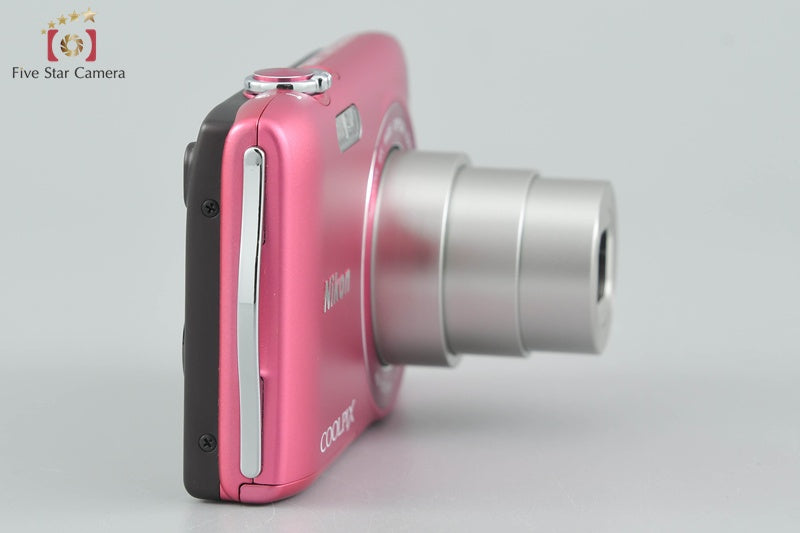 Nikon COOLPIX S3300 Strawberry Pink 16.0 MP Digital Camera