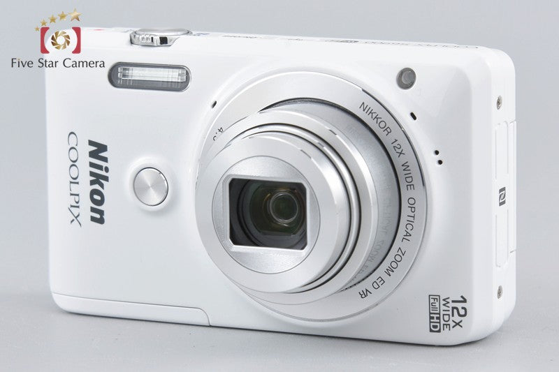 Nikon COOLPIX S6900 Natural White 16.2 MP Digital Camera [Very Good]
