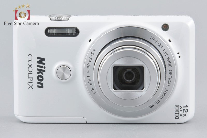 Nikon COOLPIX S6900 Natural White 16.2 MP Digital Camera [Very Good]