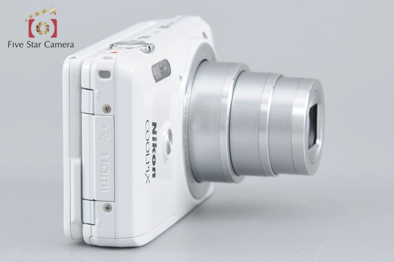 Nikon COOLPIX S6900 Natural White 16.2 MP Digital Camera [Very Good]