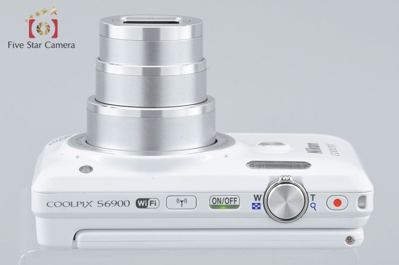 Nikon COOLPIX S6900 Natural White 16.2 MP Digital Camera [Very Good]