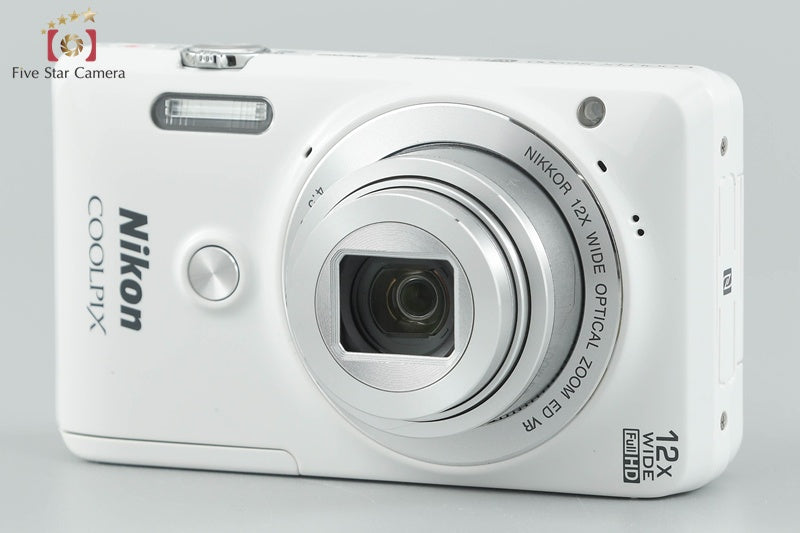 Nikon COOLPIX S6900 Natural White 16.2 MP Digital Camera