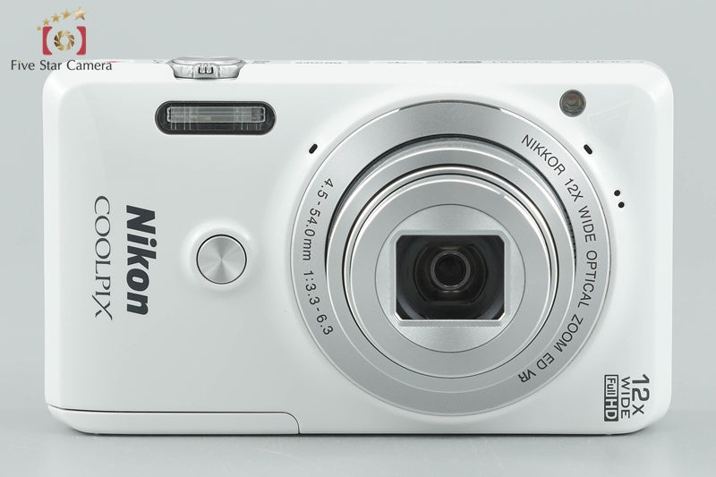 Nikon COOLPIX S6900 Natural White 16.2 MP Digital Camera
