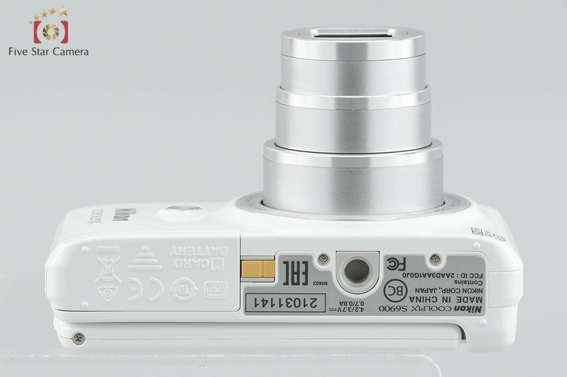 Nikon COOLPIX S6900 Natural White 16.2 MP Digital Camera