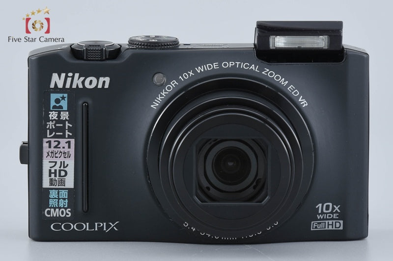 Nikon COOLPIX S8100 Noble Black 12.1 MP Digital Camera