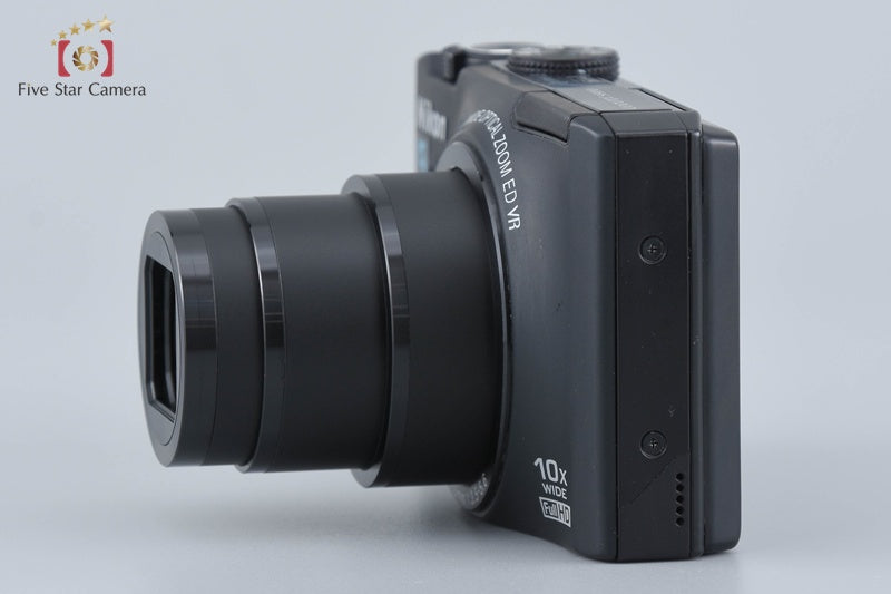 Nikon COOLPIX S8100 Noble Black 12.1 MP Digital Camera