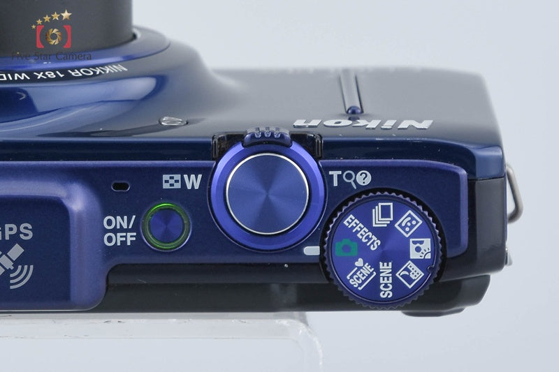 Nikon COOLPIX S9300 Navy Blue 16.0 MP Digital Camera