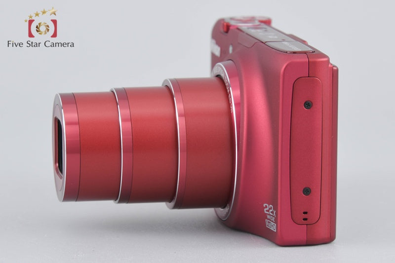 Nikon COOLPIX S9500 Velvet Red 18.1 MP Digital Camera w/ Box