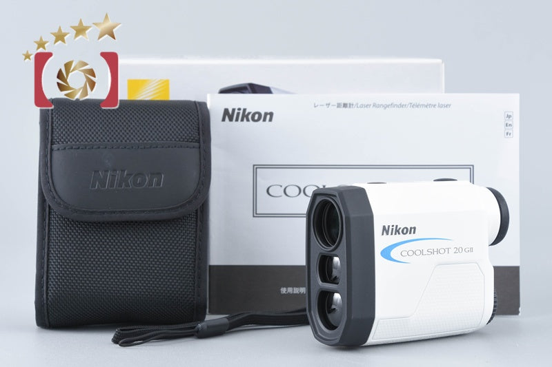 Nikon COOLSHOT 20 GII White Laser Rangefinder for Golf w/ Box [Very Good]