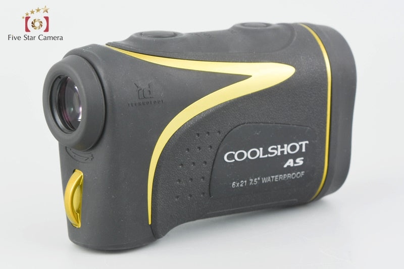 Very Good!! Nikon COOLSHOT AS Yellow Laser Rangefinder for Golf