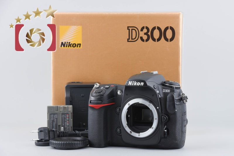 Nikon D300 12.3 MP Digital SLR Camera Body w/ Box