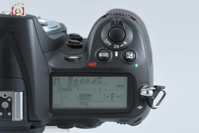 Nikon D300 12.3 MP Digital SLR Camera Body w/ Box