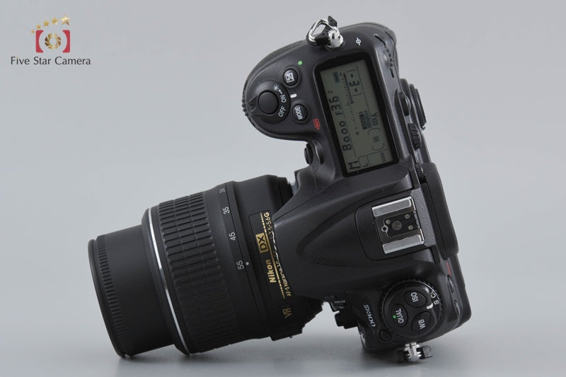 Nikon D300 12.3 MP Digital SLR Camera AF-S DX NIKKOR 18-55 VR Lens