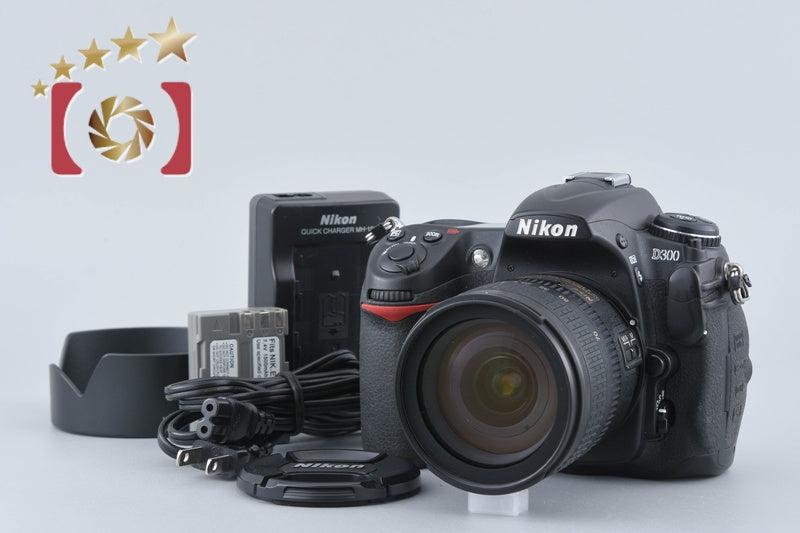 Nikon D300 12.3 MP Digital SLR Camera AF-S DX 18-70 G Lens