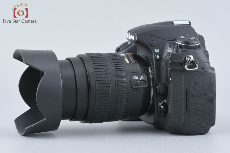 Nikon D300 12.3 MP Digital SLR Camera AF-S DX 18-70 G Lens