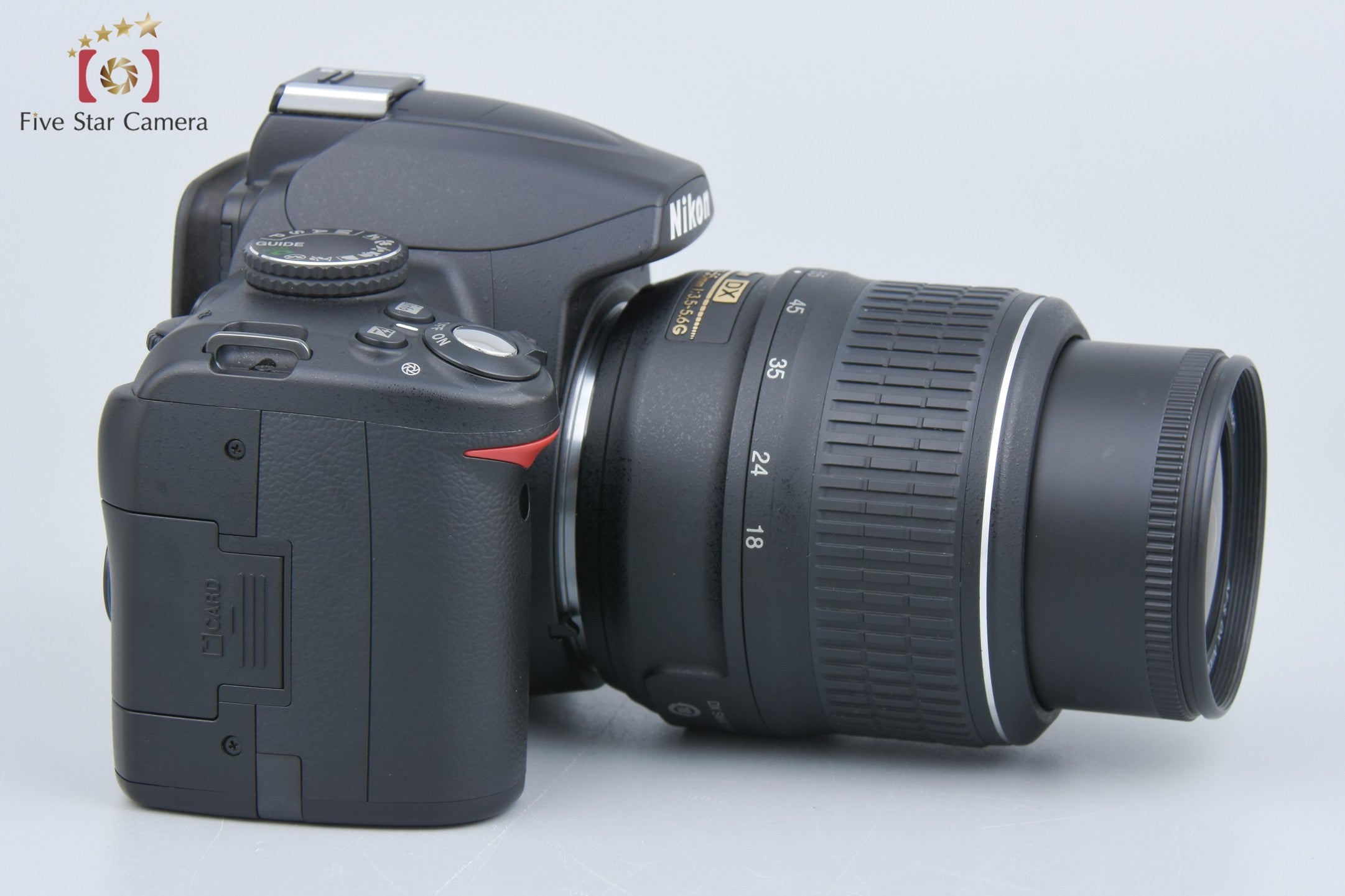 "Shutter count 1,898" Nikon D3000 10.2 MP DSLR 18-55 Lens