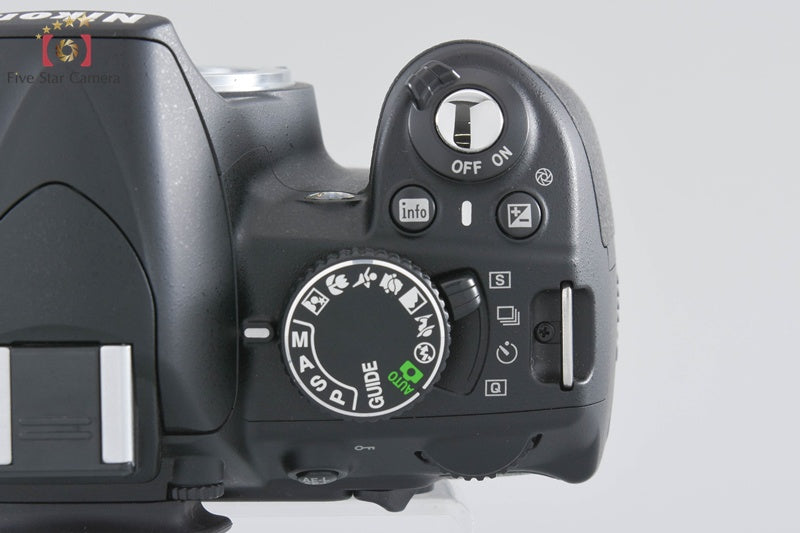 "Count 860" Nikon D3100 Black 14.2 MP Digital SLR Camera 18-55 55-200 Lenses