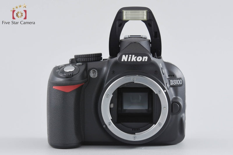 "Count 860" Nikon D3100 Black 14.2 MP Digital SLR Camera 18-55 55-200 Lenses