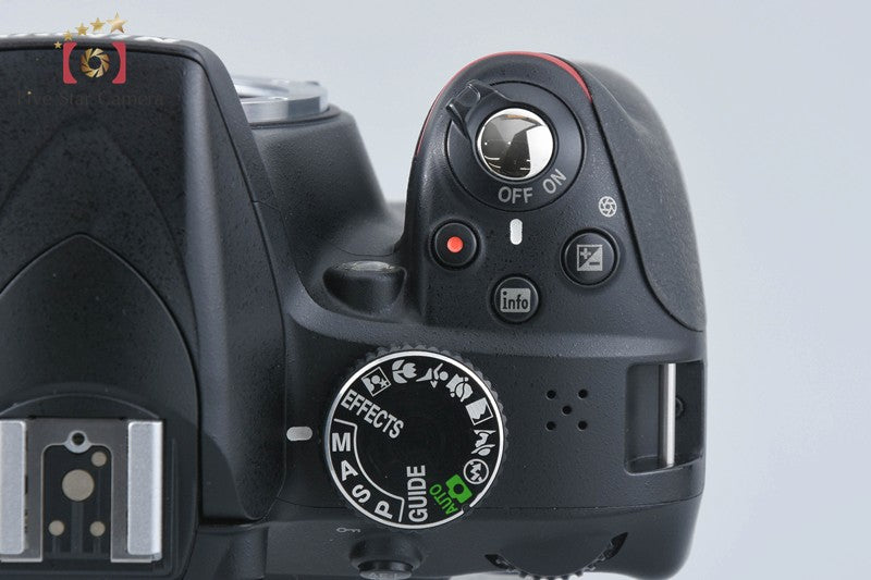 Nikon D3300 Black 24.2 MP DSLR Camera w/ WU-1a Wireless Mobile Adapter w/ Box