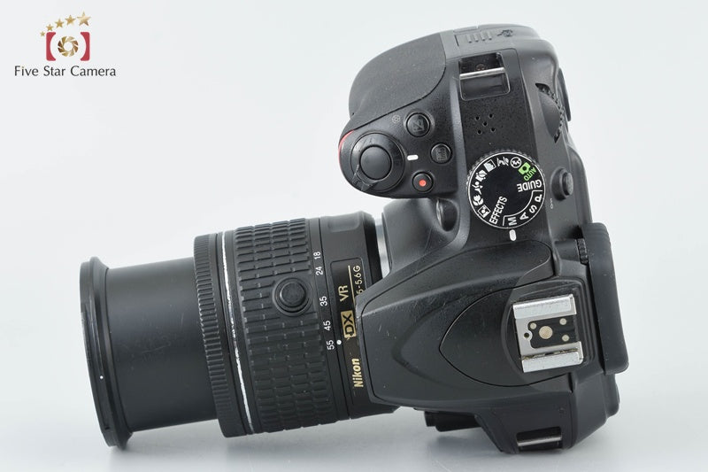 Nikon D3400 24.2 MP DSLR Black AF-P 18-55 VR Lens