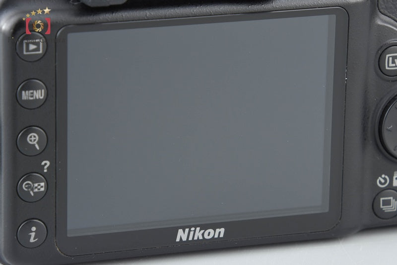 Nikon D3400 24.2 MP DSLR Black AF-P 18-55 VR Lens