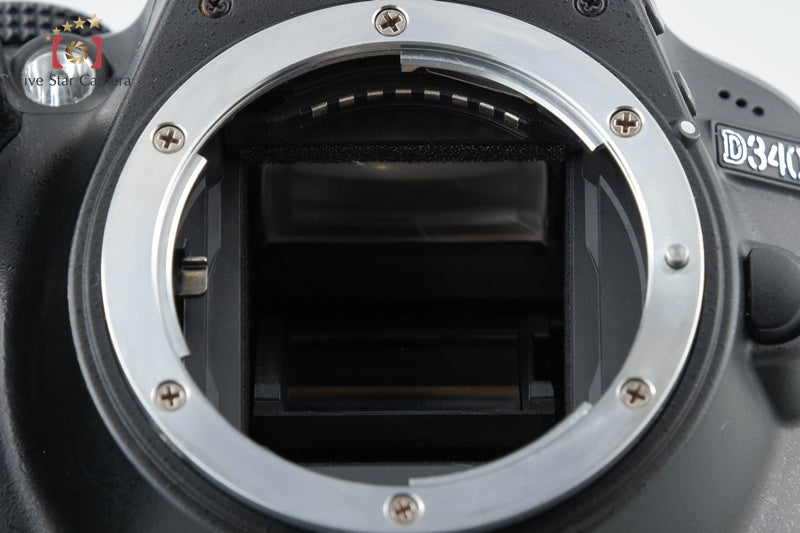 Nikon D3400 24.2 MP DSLR Black AF-P 18-55 VR Lens