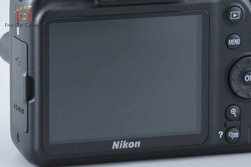 "Count 646" Nikon D3500 Black 24.8 MP DSLR Camera 18-55 VR Lens [Excellent]