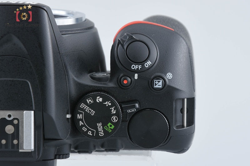 "Count 646" Nikon D3500 Black 24.8 MP DSLR Camera 18-55 VR Lens [Excellent]