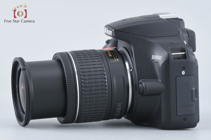 "Count 646" Nikon D3500 Black 24.8 MP DSLR Camera 18-55 VR Lens [Excellent]