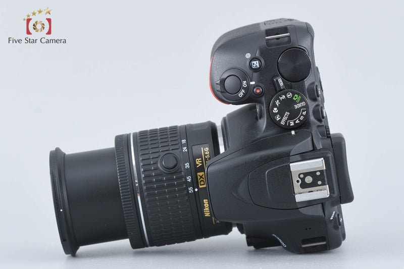 "Count 646" Nikon D3500 Black 24.8 MP DSLR Camera 18-55 VR Lens [Excellent]