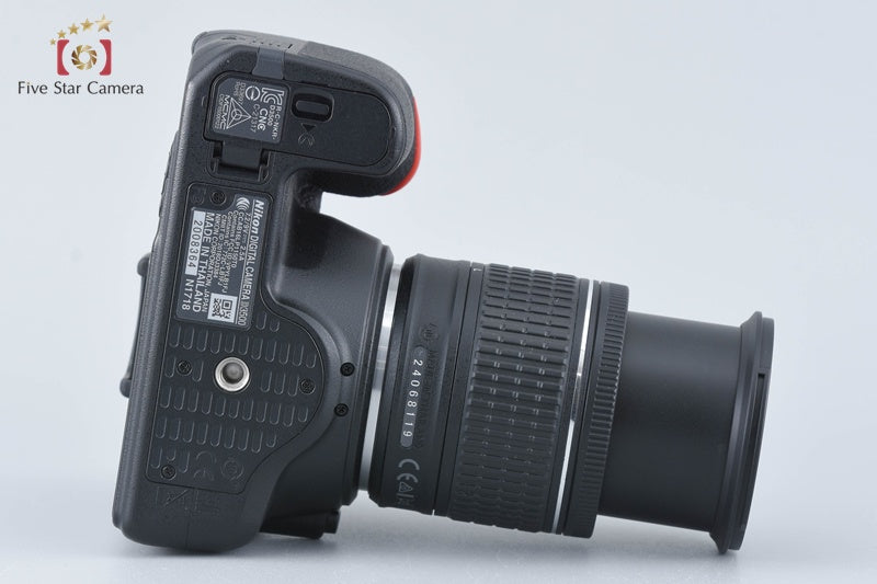 "Count 646" Nikon D3500 Black 24.8 MP DSLR Camera 18-55 VR Lens [Excellent]